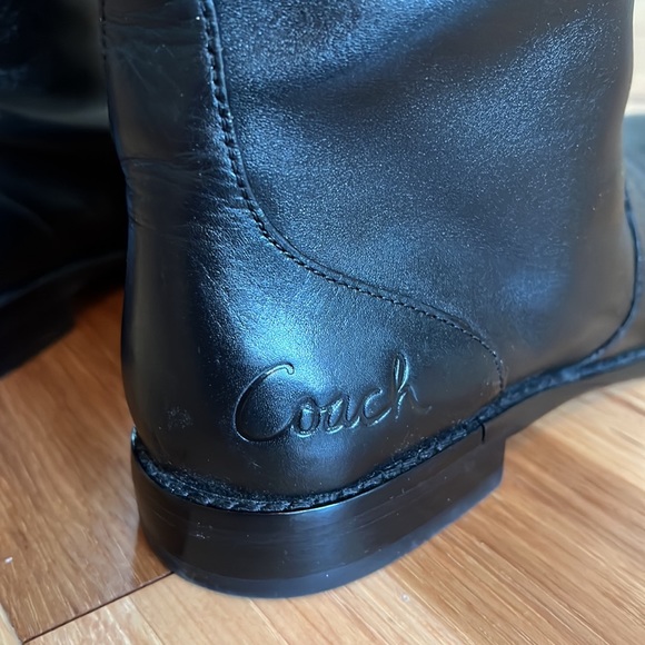 Coach Cheyenne Leather Boots - Picture 4 of 6